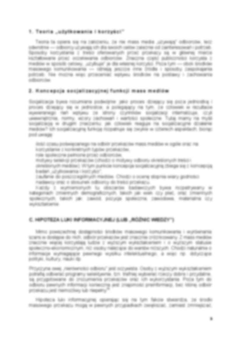 Teoria komunikowania - wykład 7 - strona 3