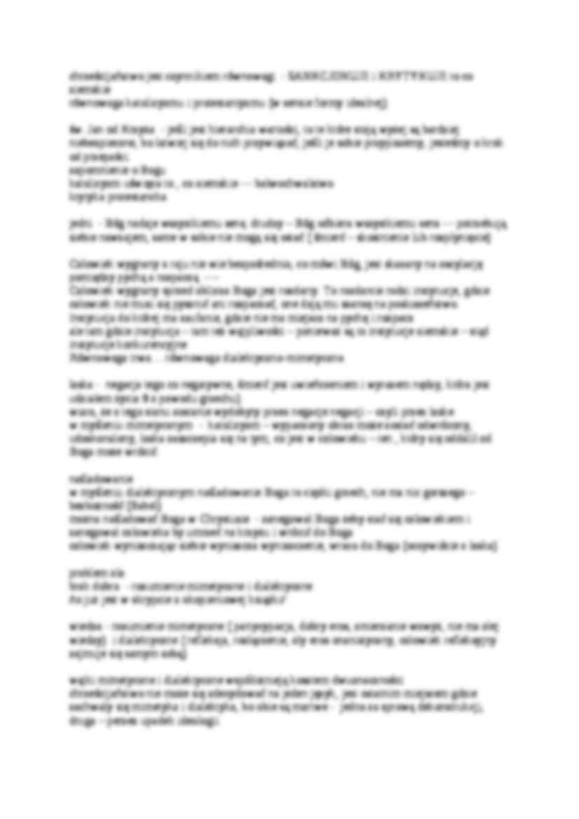 Bóg jako pojecie filozofii kultury - omówienie - strona 2