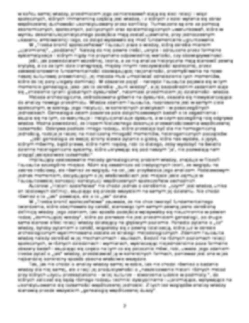 Foucault - omówienie - strona 2