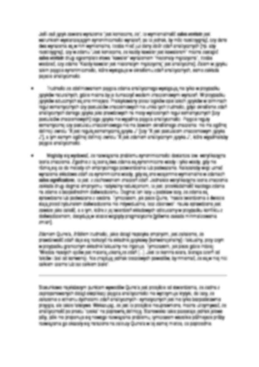 Dwa dogmaty empiryzmu - omówienie - strona 2