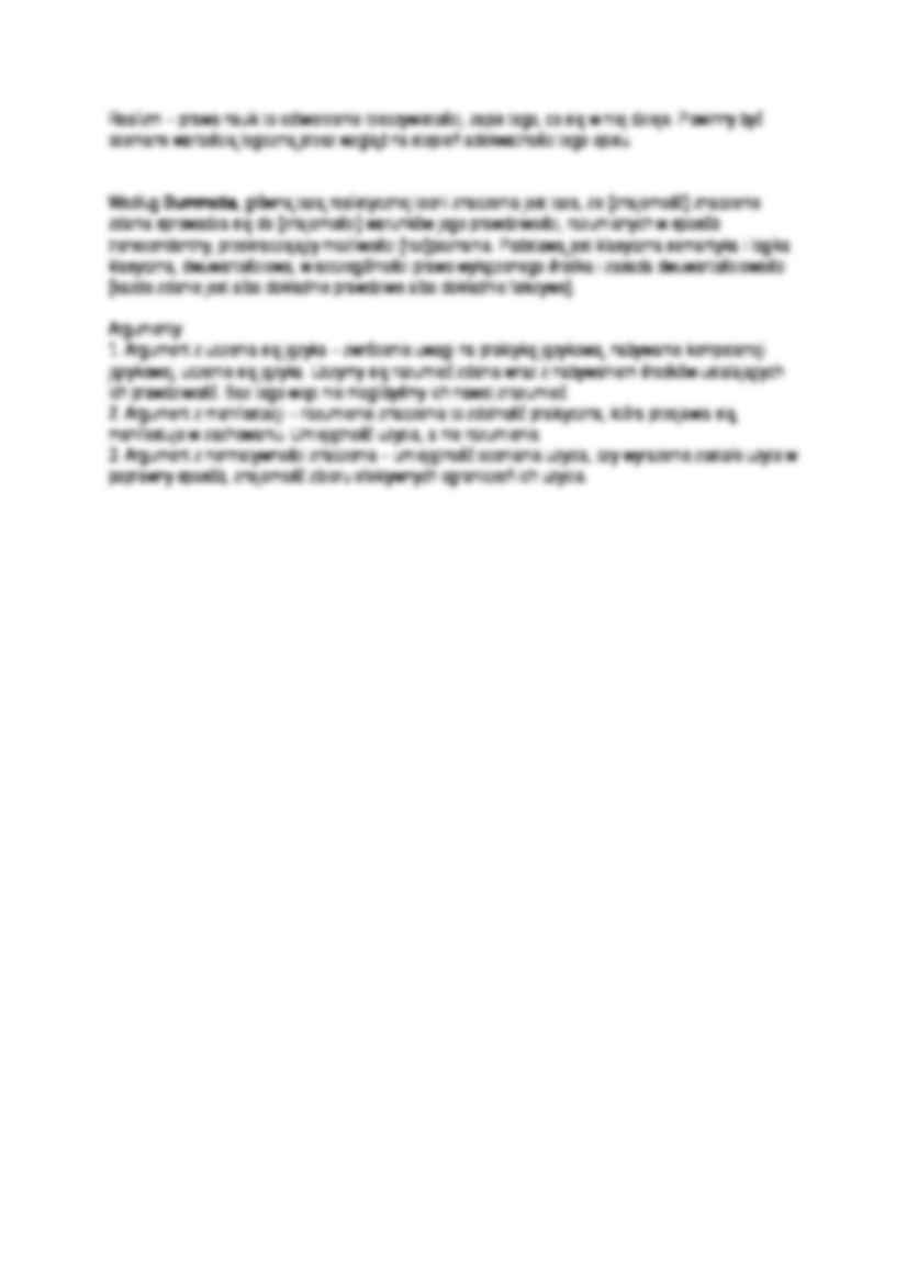  Epistemologia - wybrane teorie znaczenia - omówienie - strona 2