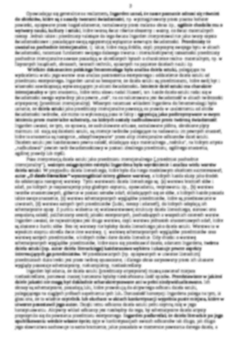 Filozofia nieanalityczna, Idealizm transcendentalny - omówienie - strona 2