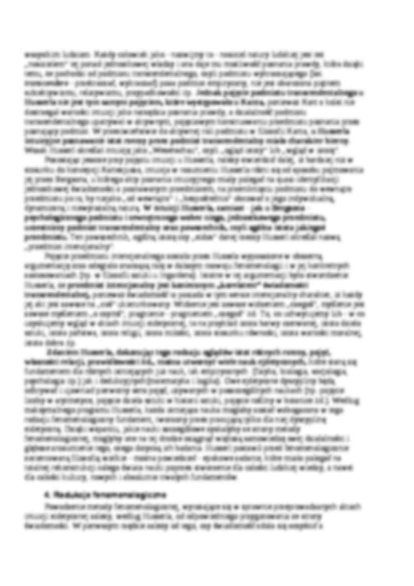 Ogólna charakterystyka fenomenologii - omówienie - strona 3