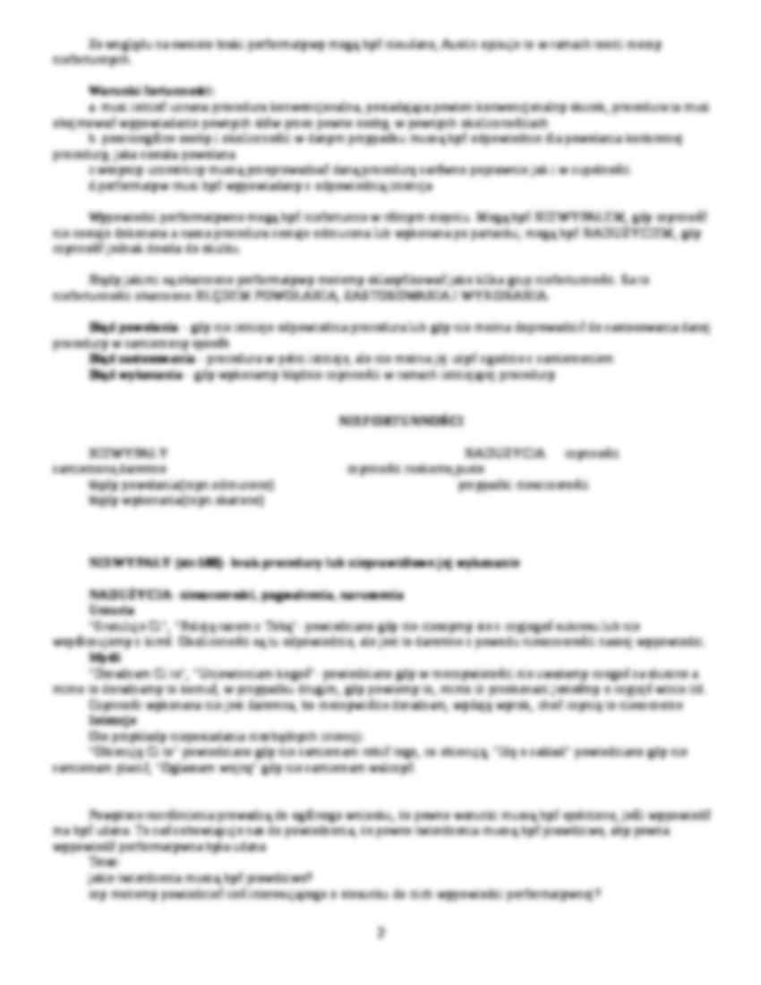 Performatywy i wypowiedzi konstatujące - omówienie - strona 2