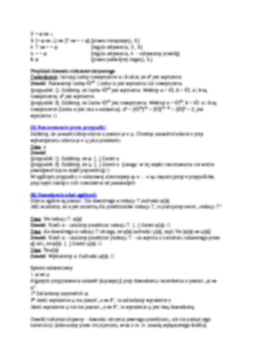 Konstruowanie uzasadnień - omówienie - strona 2