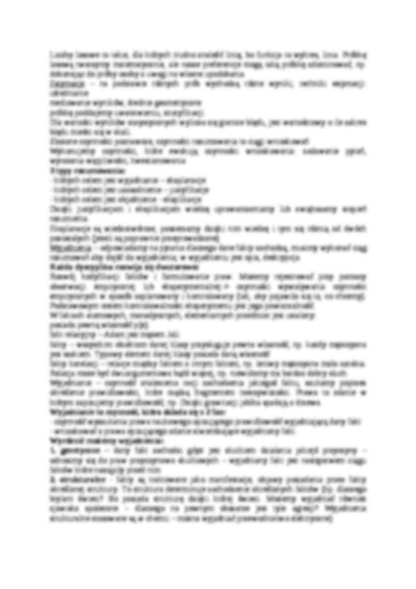 Teorie wnioskowań - omówienie - strona 2