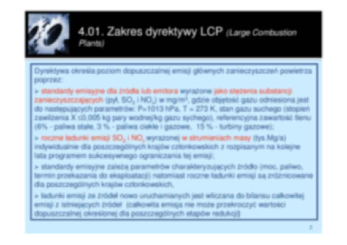 Dyrektywa LCP- opracowanie - strona 2
