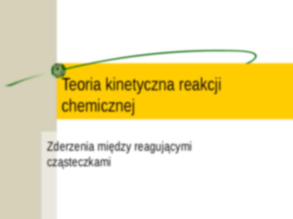 Kinetyka- prezentacja - strona 2