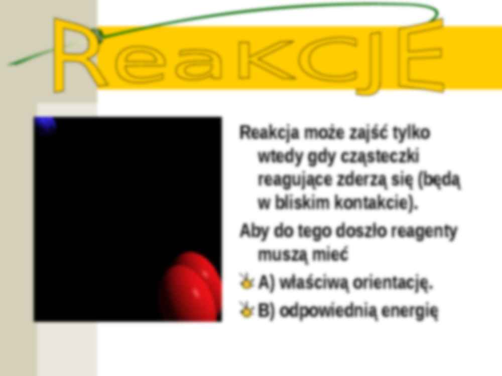 Kinetyka- prezentacja - strona 3