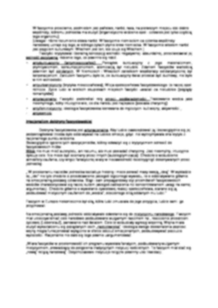 Faszystowska krytyka zastanego świata - strona 2