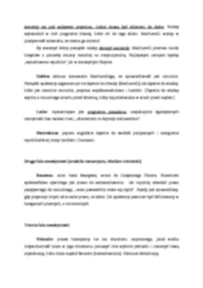 Filozofia polityki to próba zastąpienia opinii o naturze rzeczy wiedzą o nich- opracowanie - strona 3