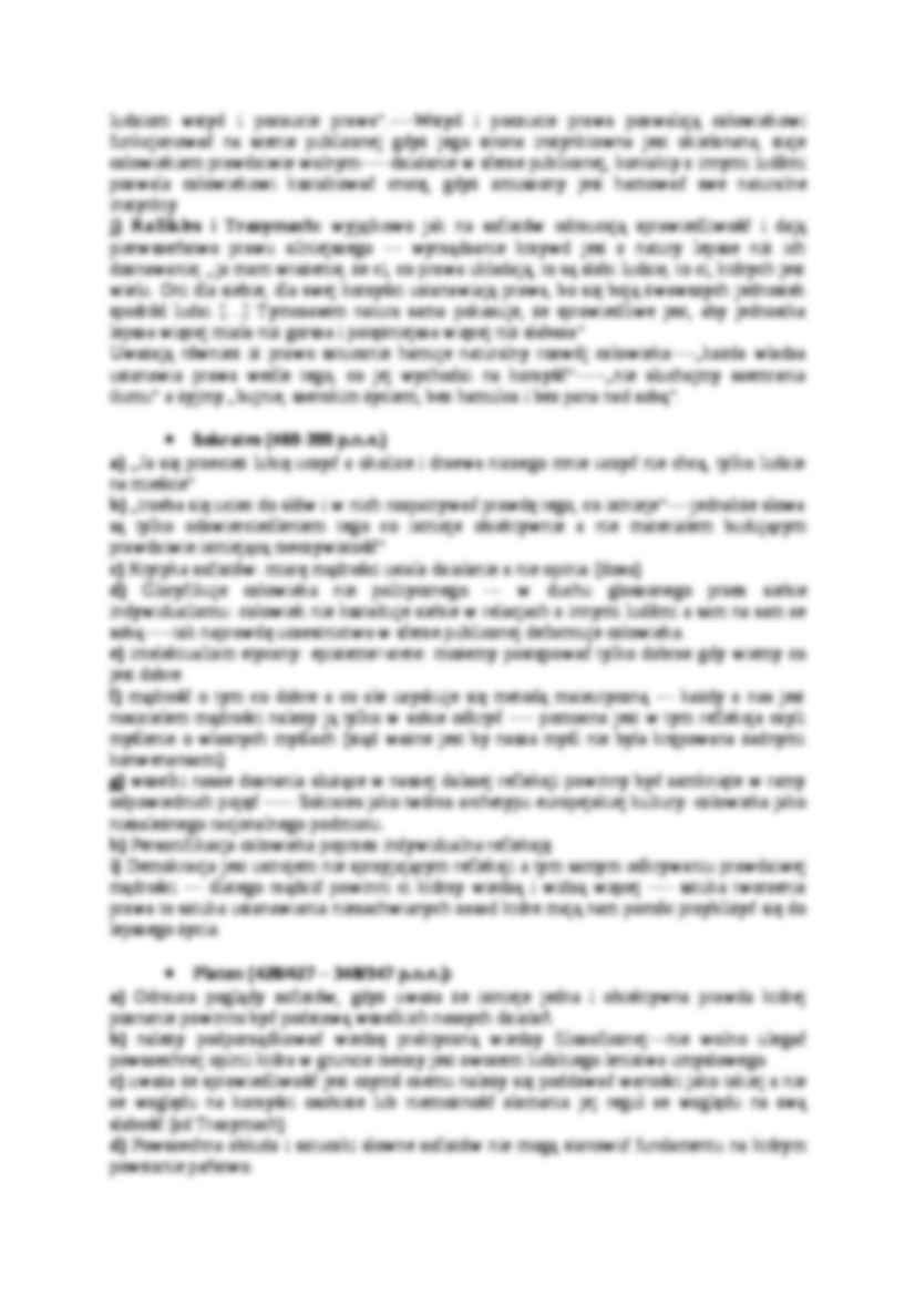 Filozofia Starożytna- opracowanie - strona 3