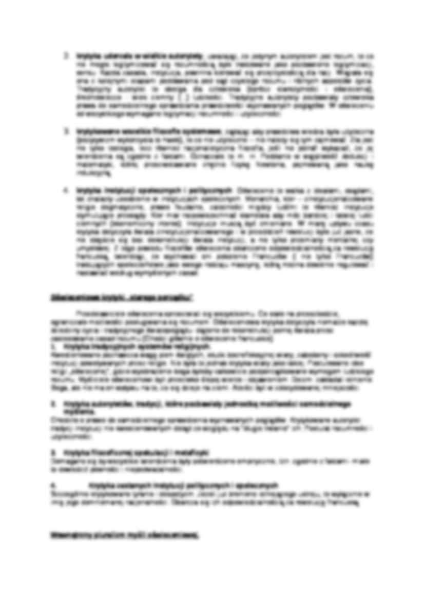 Myśl społeczna oświecenia- opracowanie - strona 2