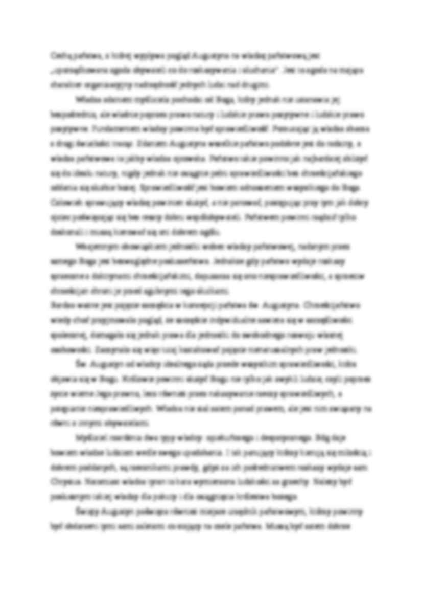 Państwo św. Augustyna- referat - strona 3