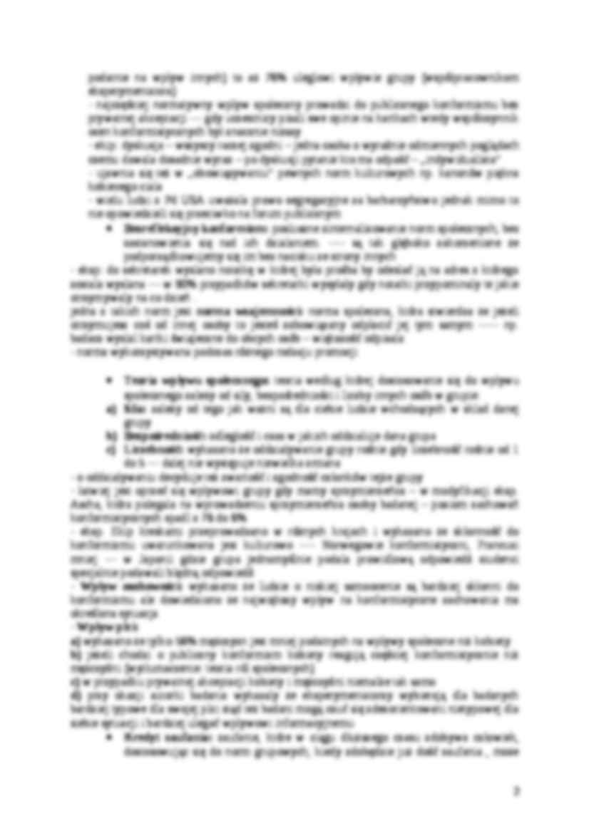 Konformizm- opracowanie - strona 2