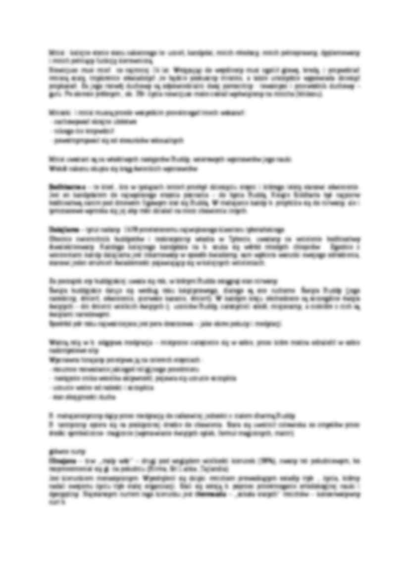 Buddyzm- opracowanie - strona 3