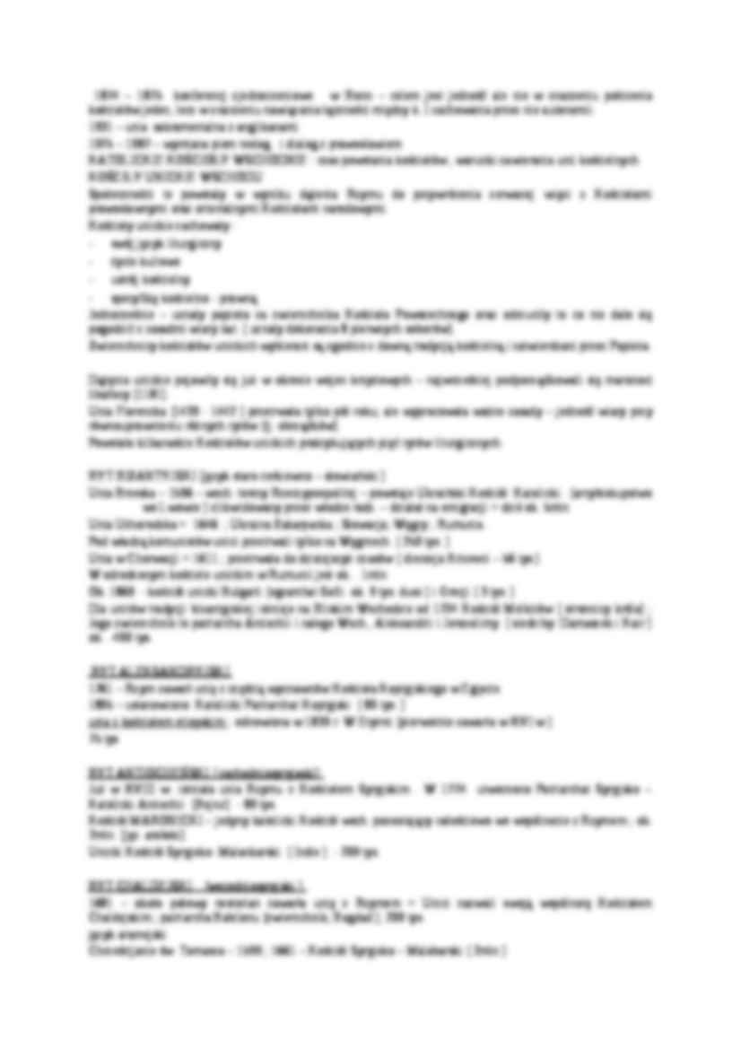 Katolicyzm- opracowanie - strona 2