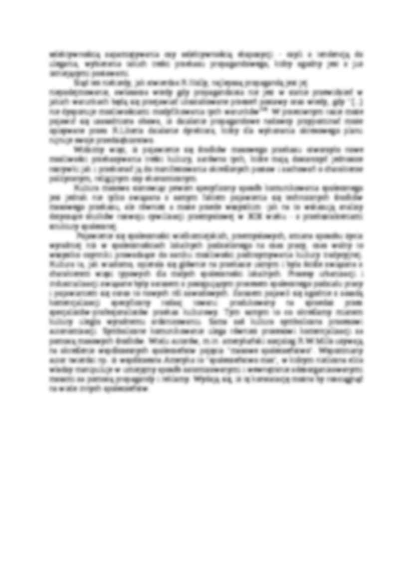 Kultura masowa a propaganda- opracowanie - strona 2