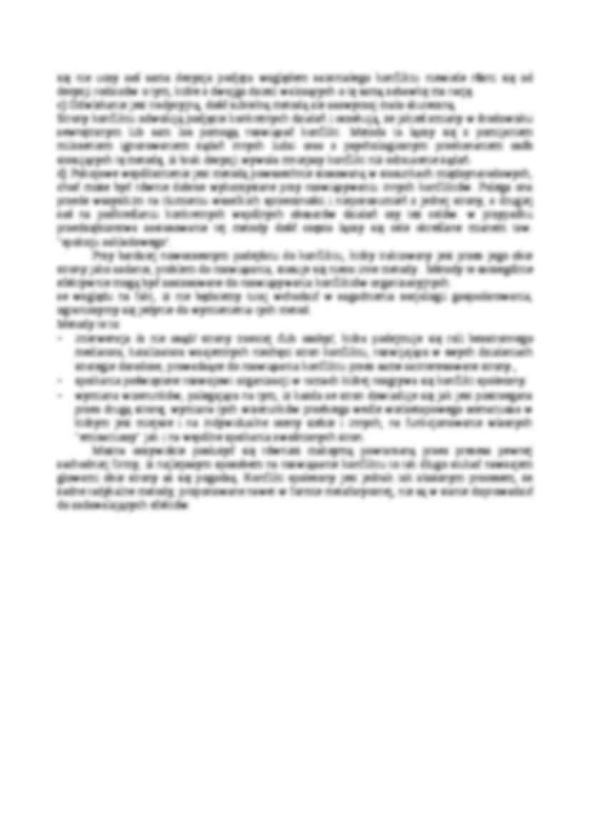 Rozwiązywanie konfliktów- opracowanie - strona 2