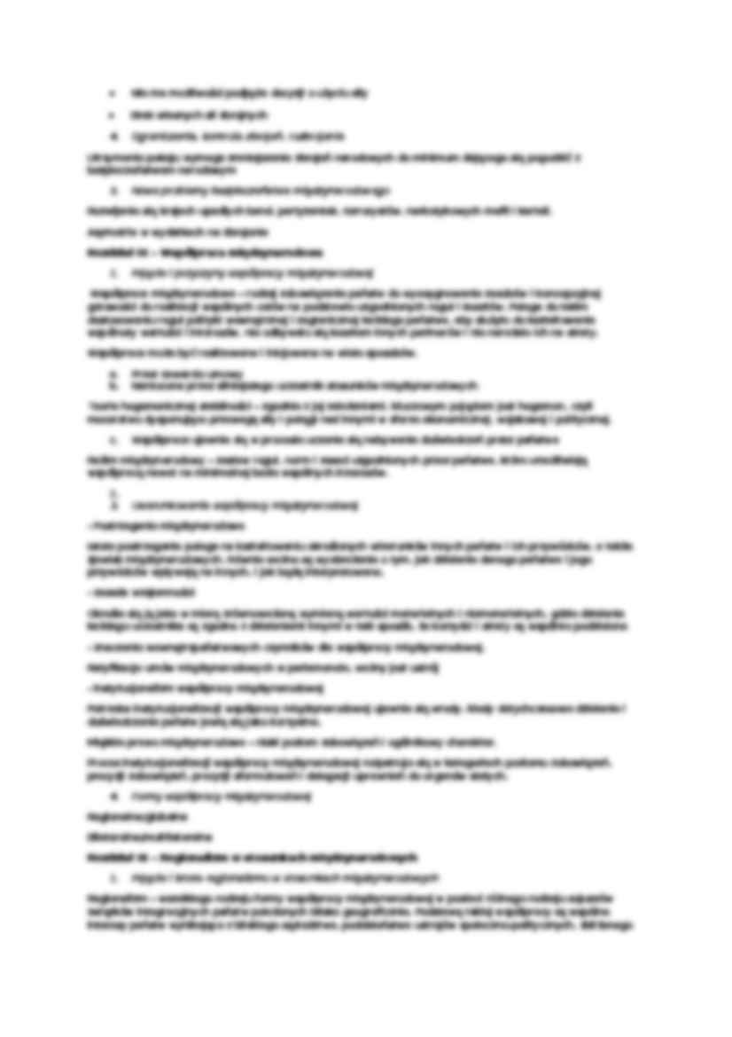 Bezpieczeństwo w stosunkach międzynarodowych- opracowanie - strona 2