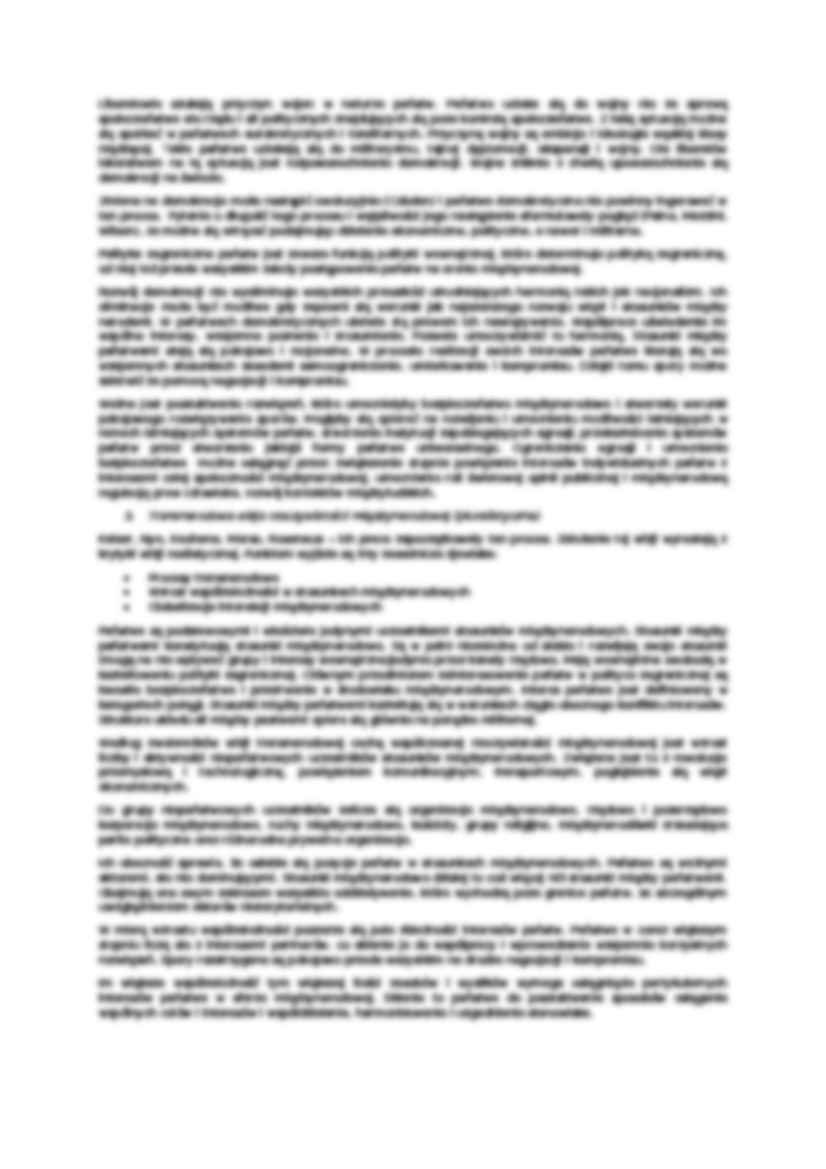 Wizje rzeczywistości międzynarodowej- opracowanie - strona 2