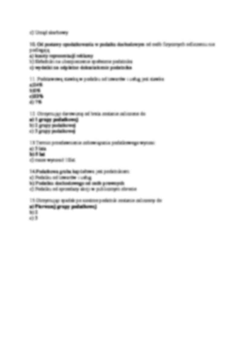 Prawo podatkowe- test I - strona 2