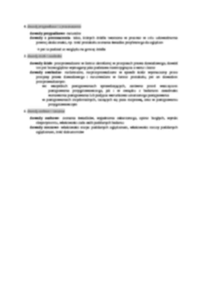 Klasyfikacja dowodów- opracowanie - strona 2