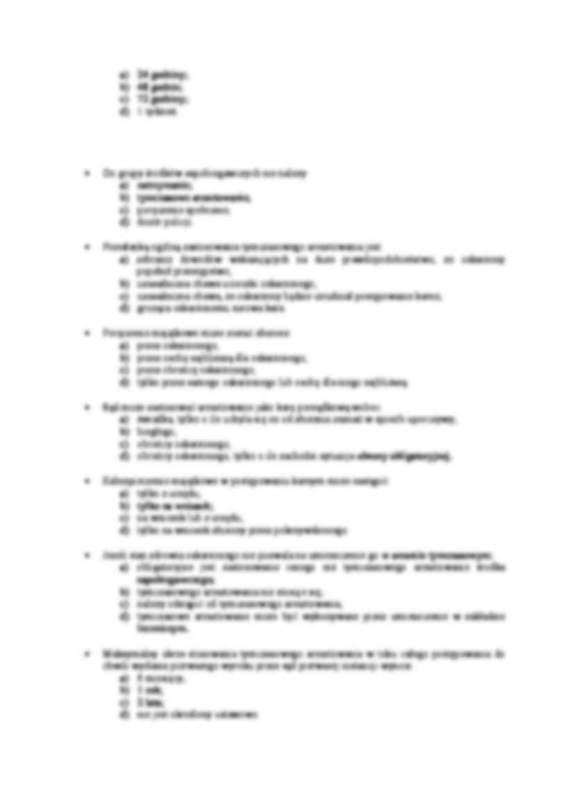 Postępowanie karne- test 21 - strona 2