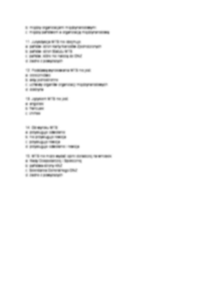 Prawo międzynarodowe publiczne- test 13 - strona 2