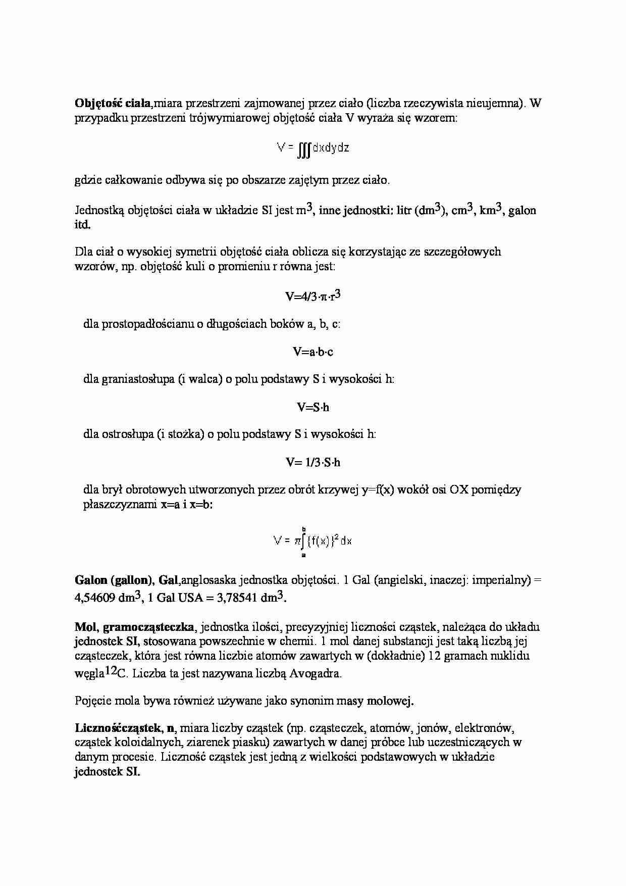 Wykład - jednostki używane w fizyce - strona 1