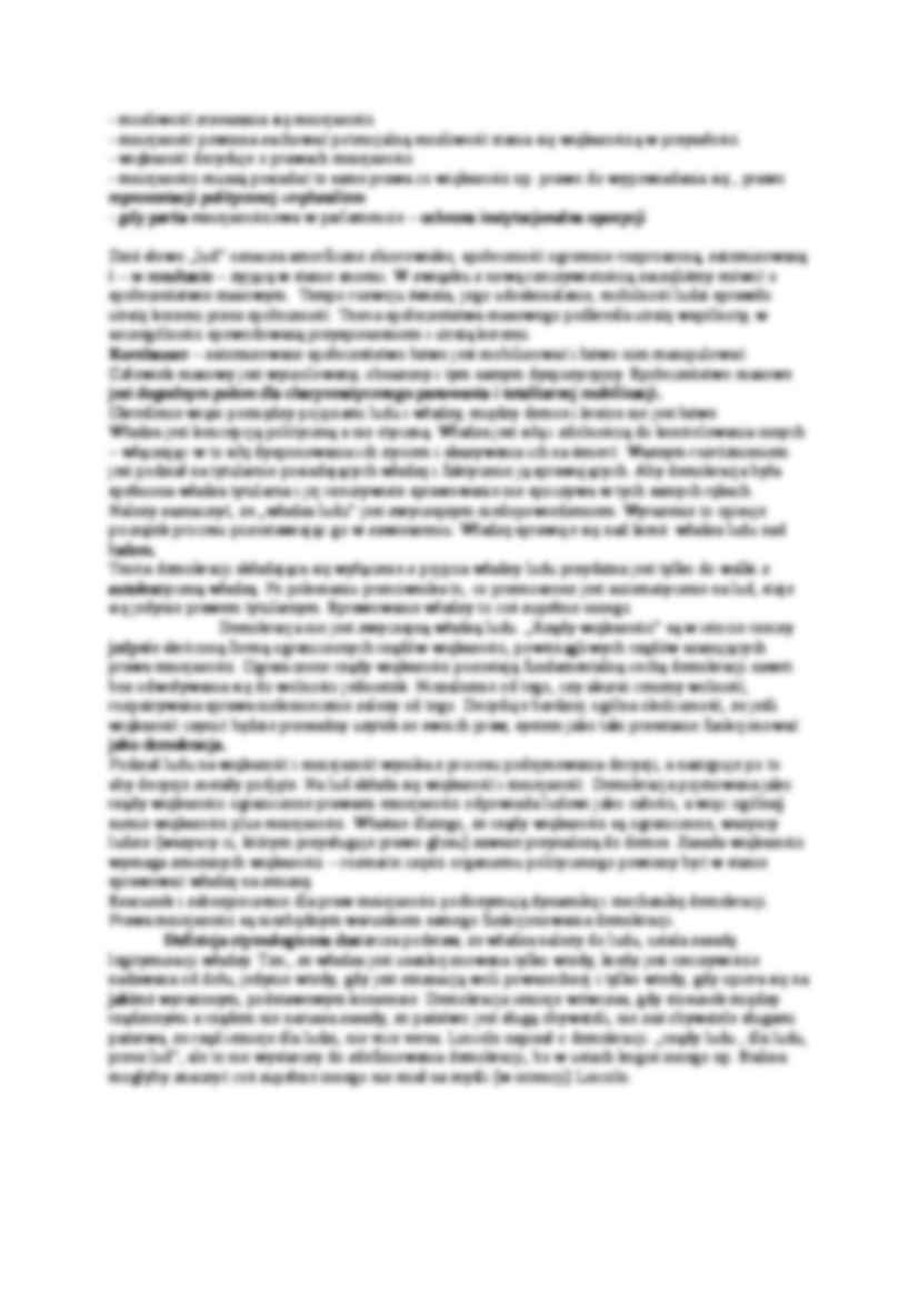 demokracja w znaczeniu etymologicznym - omówienie - strona 2