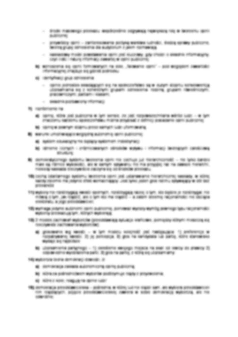 kształtowanie opinii publicznej - omówienie - strona 2