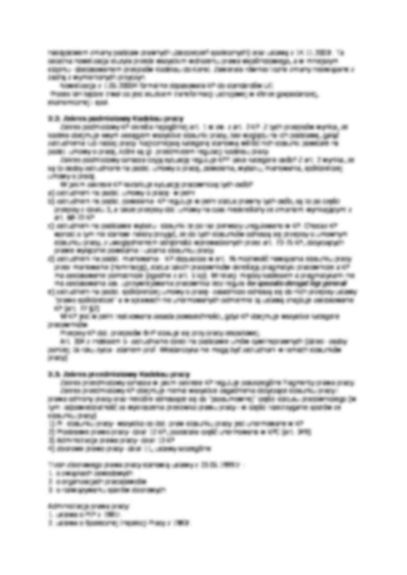 Kodeks pracy - omówienie - strona 2