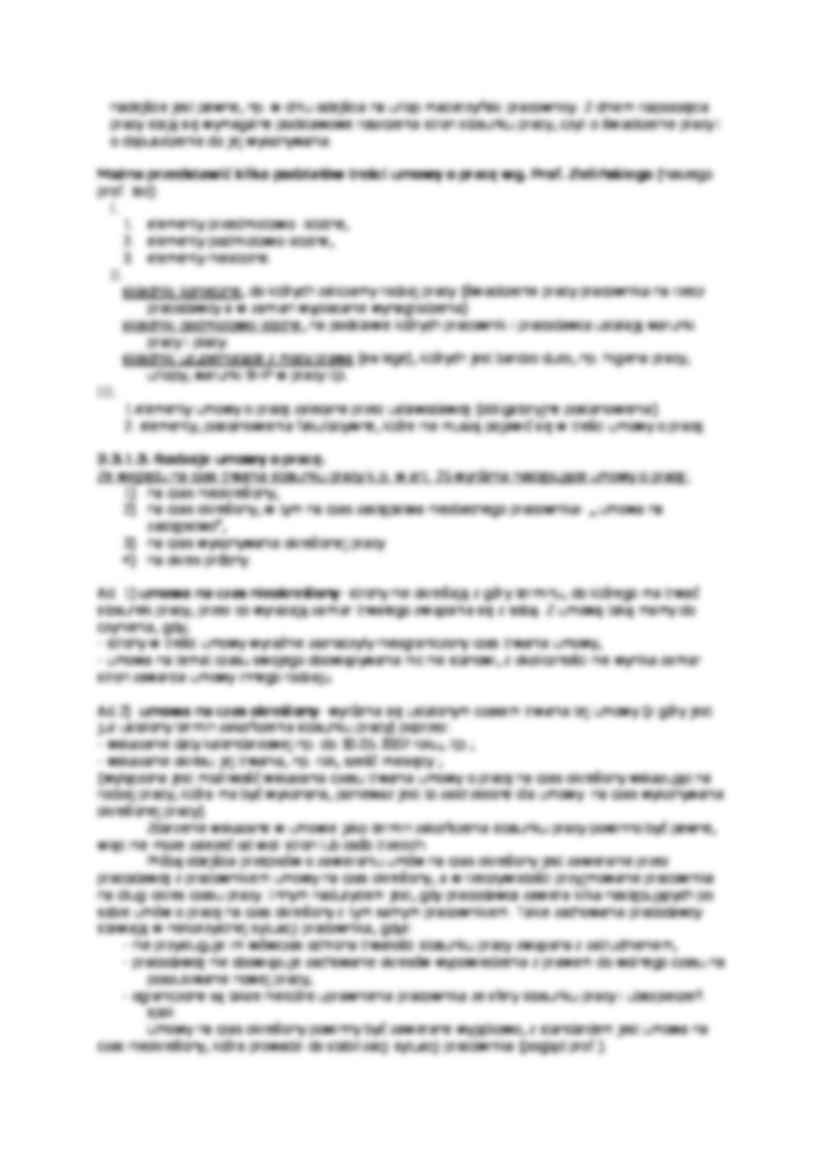 Rodzaje stosunków pracy - omówienie - strona 3