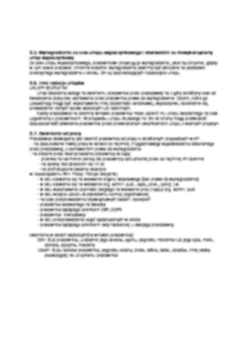 Urlopy i zwolnienia z pracy - wykład - strona 2