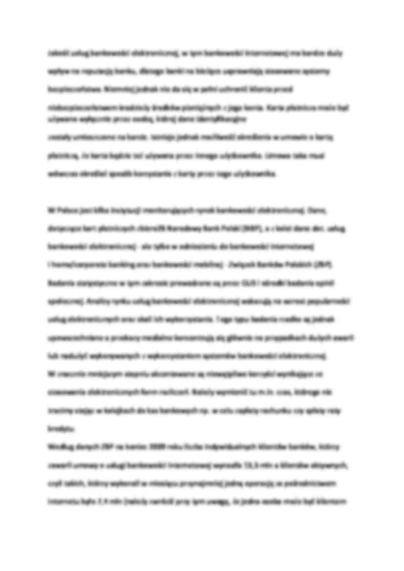 Bankowość elektroniczna-opracowanie - strona 2