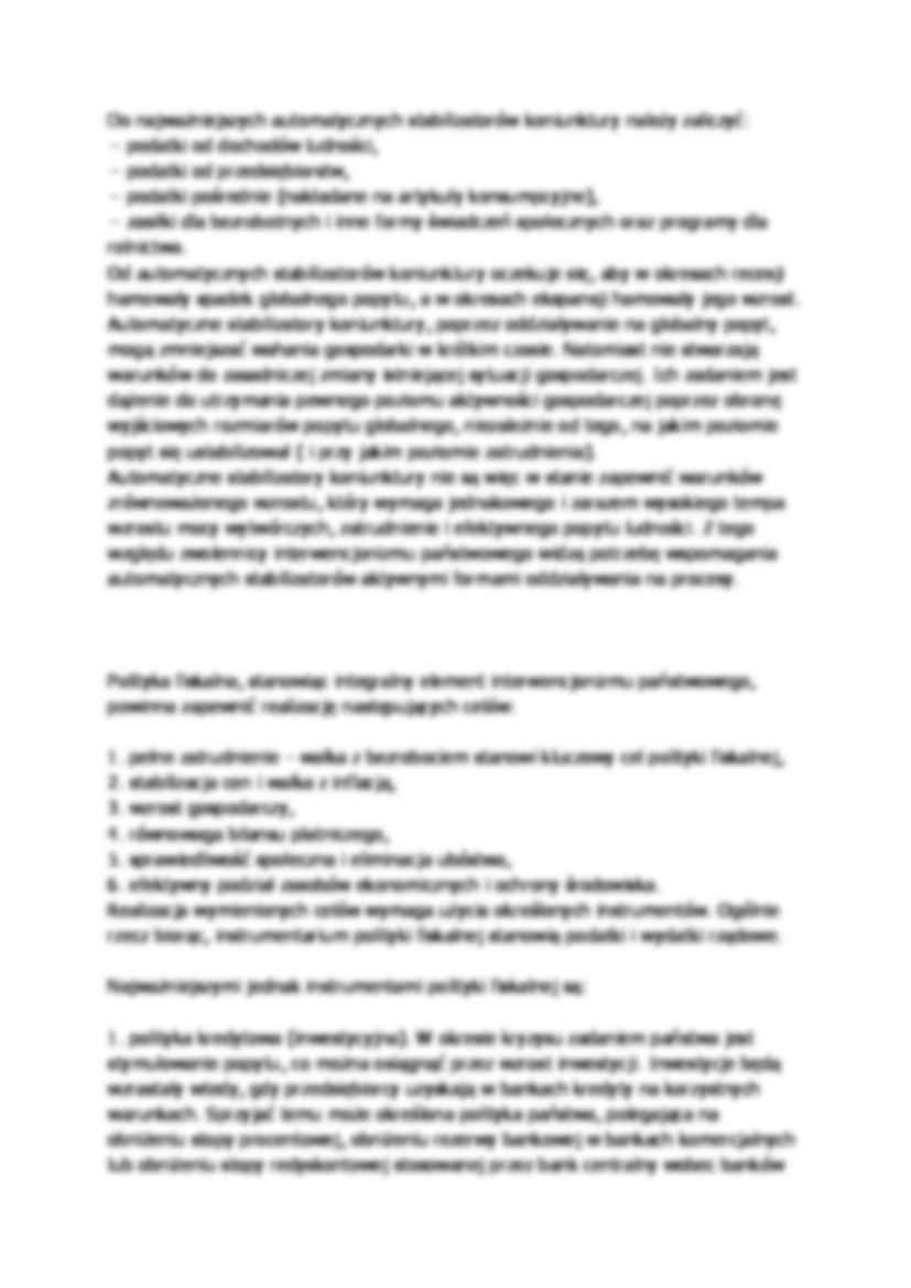 Polityka fiskalna państwa-opracowanie - strona 3