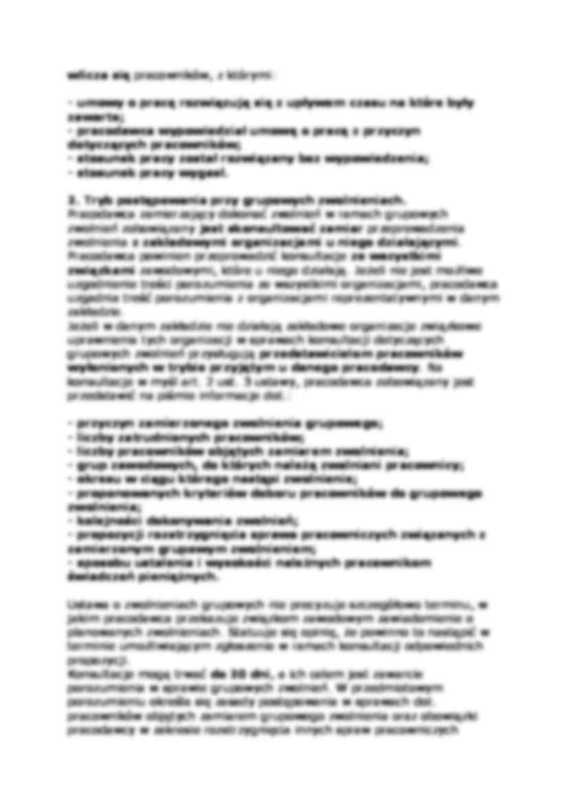 Grupowe zwolnienia-opracowanie - strona 2