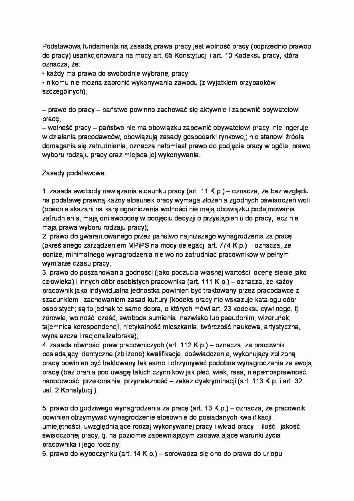 Podstawowe zasady-opracowanie - strona 1