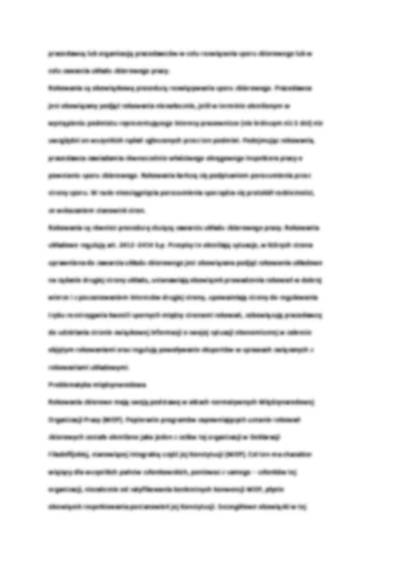 Spór zbiorowy-opracowanie - strona 3