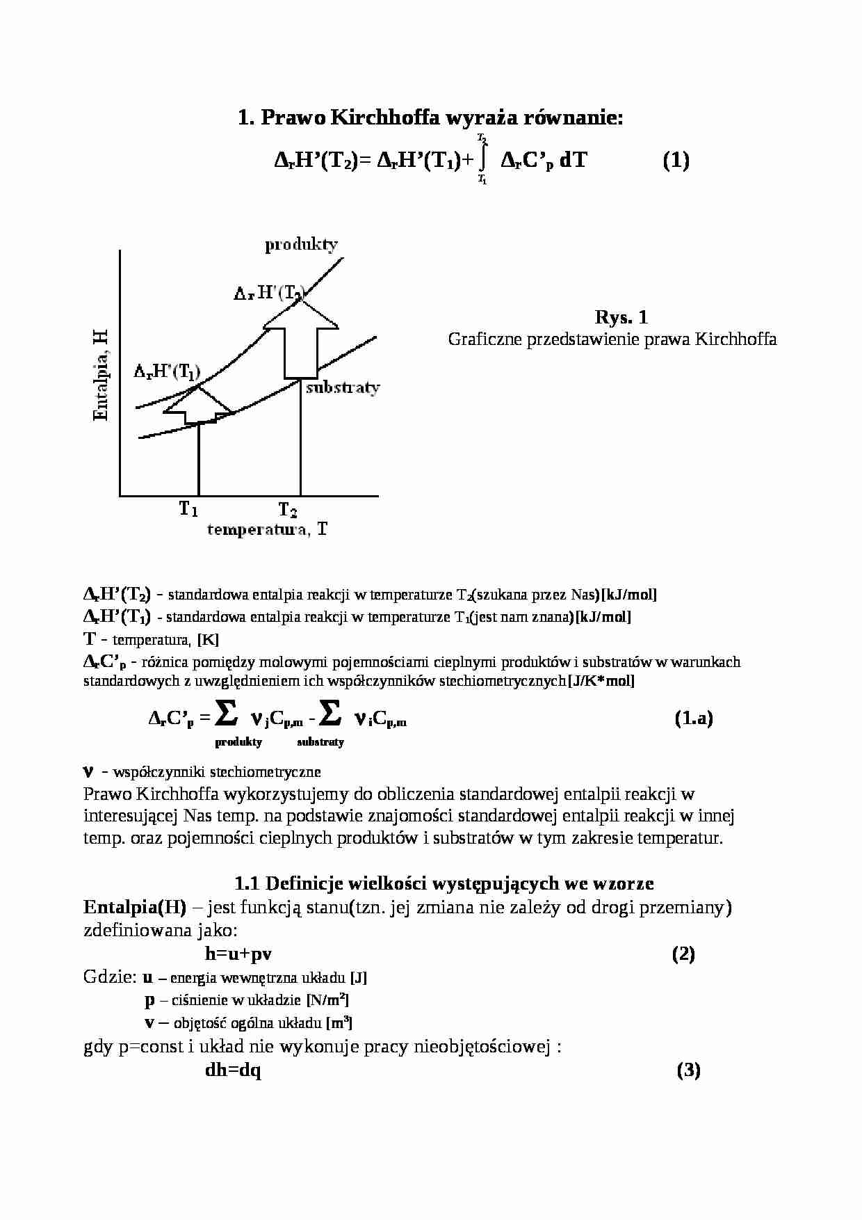  Prawo Kirchhoffa  - omówienie - strona 1