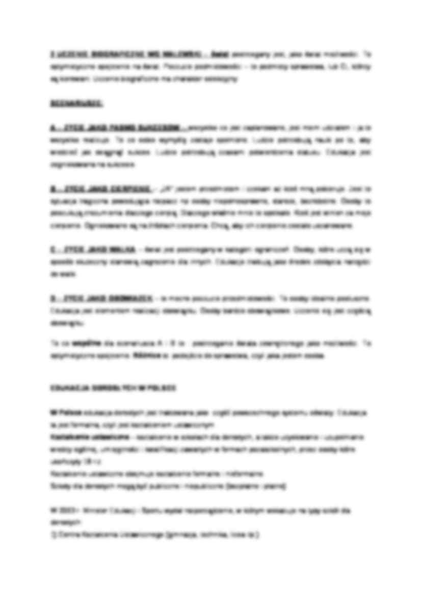 Uczenie się biograficzne - omówienie - strona 2