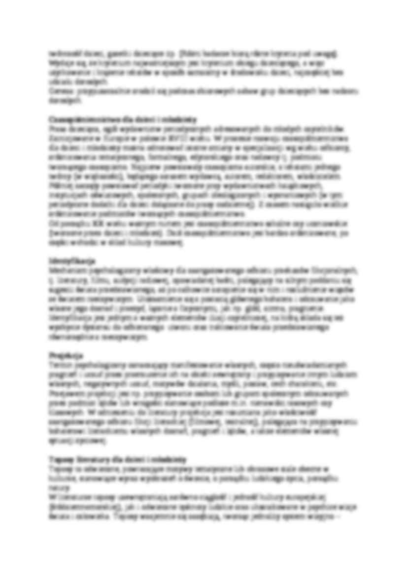 Literatura dla dzieci - pojęcia  - strona 3