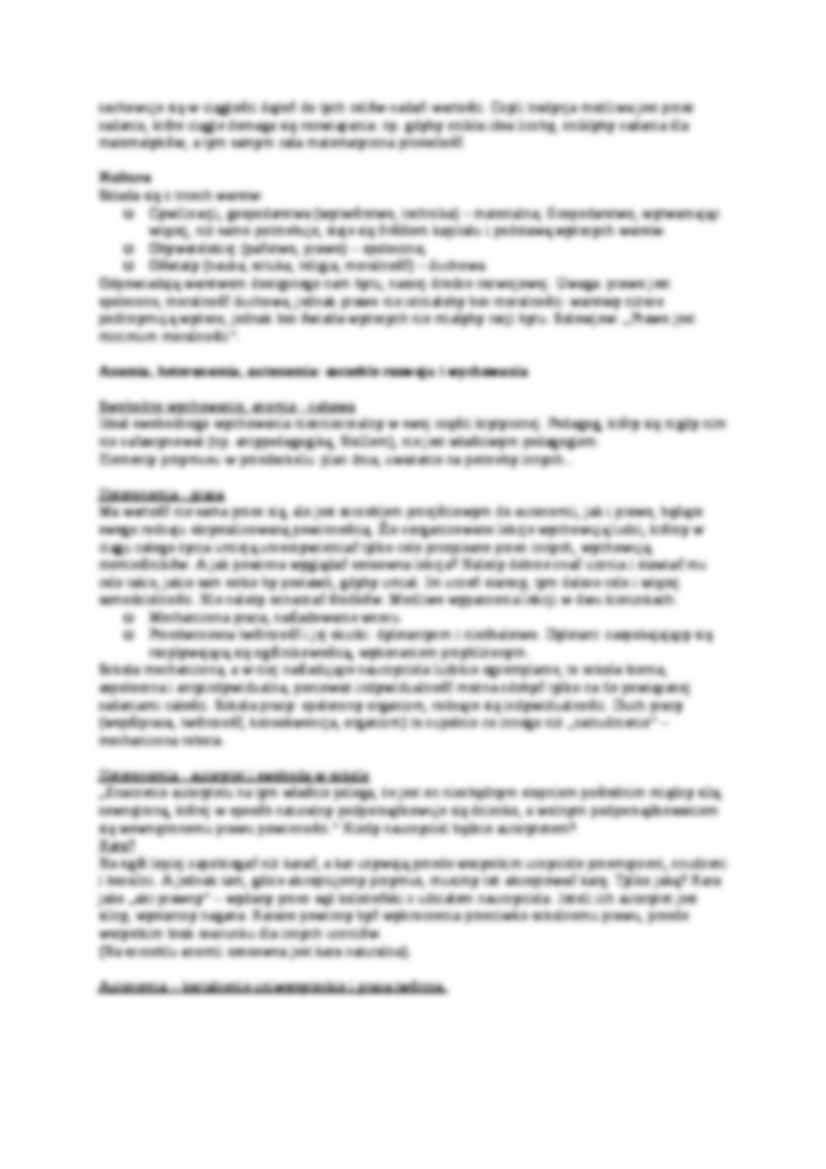 Wolność w Hessenowskiej filozofii wychowania - omówienie - strona 2