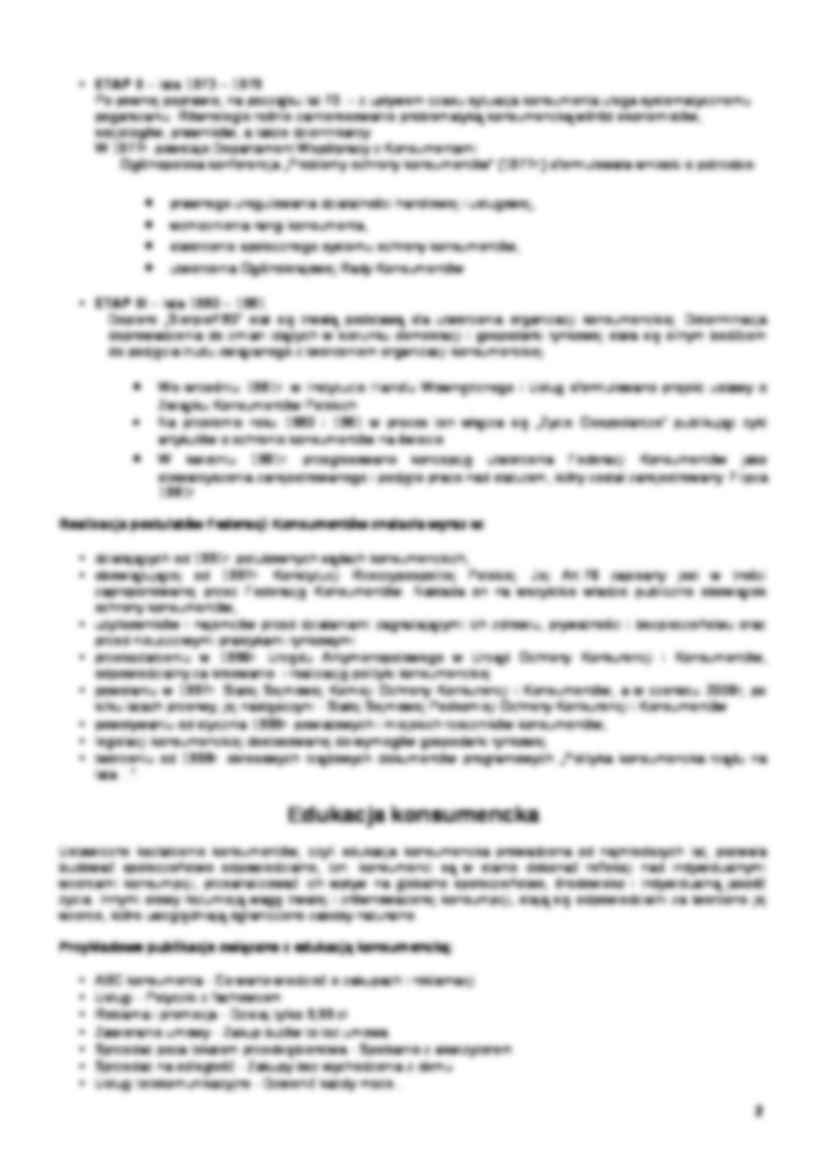 Ruch konsumencki - referat - strona 2