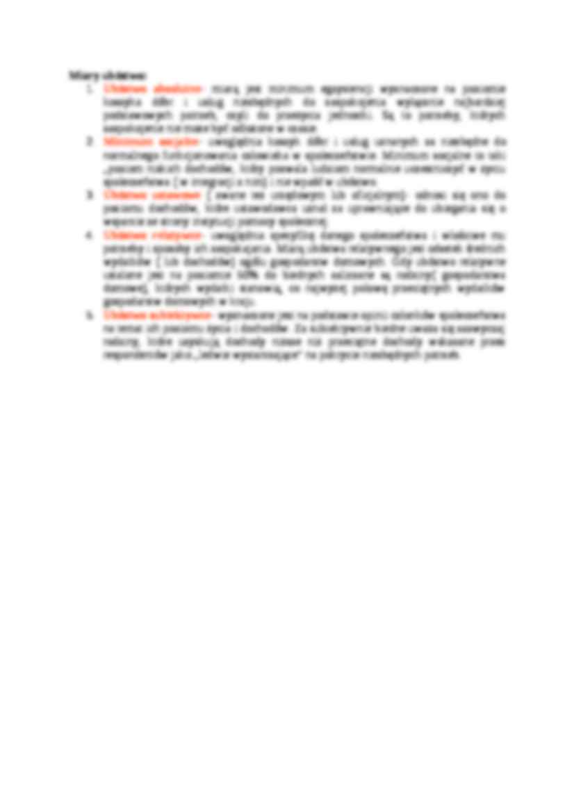 Ubóstwo w Polsce, miary ubóstwa - referat - strona 2