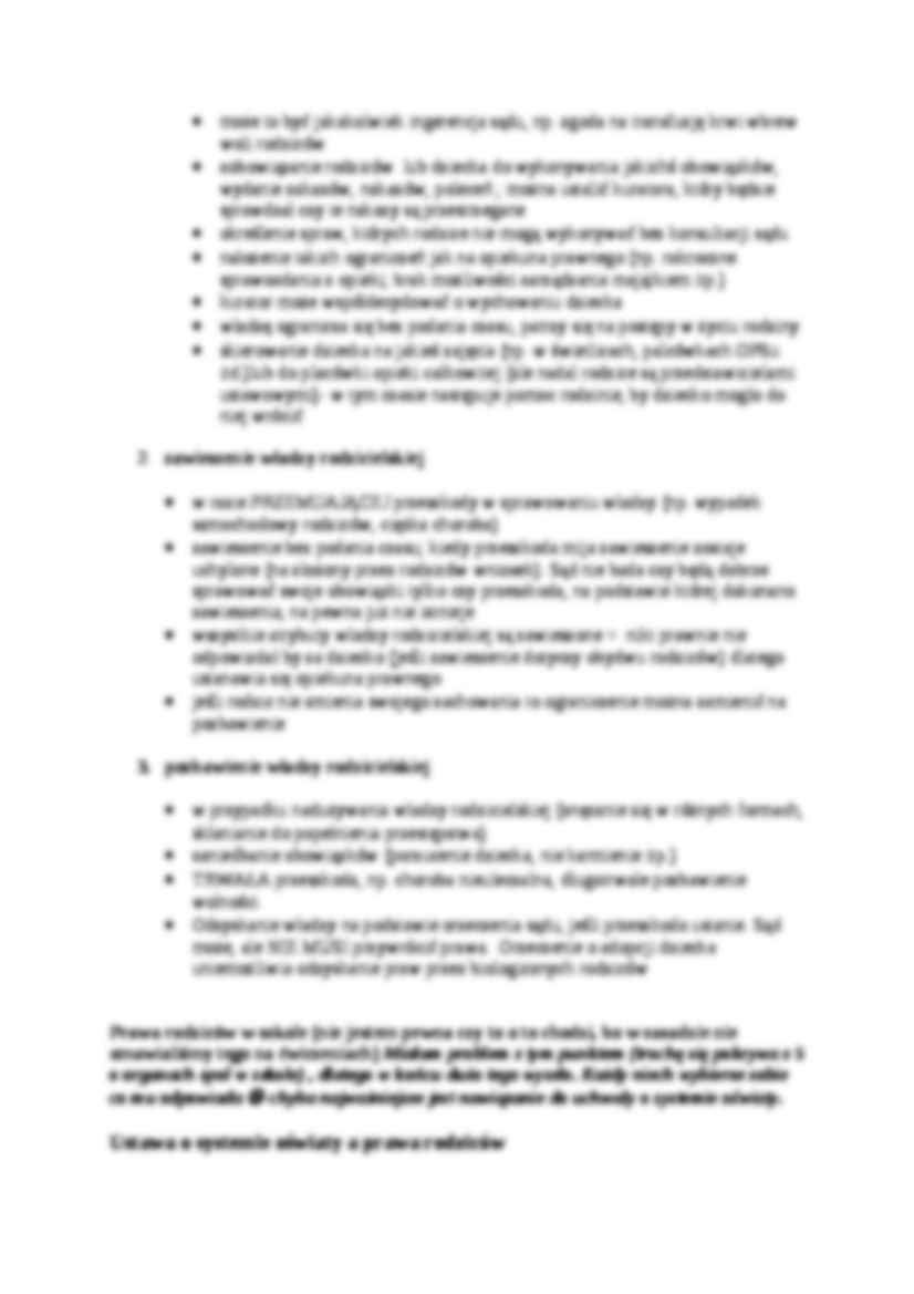 obowiązki rodziców - omówienie - strona 2