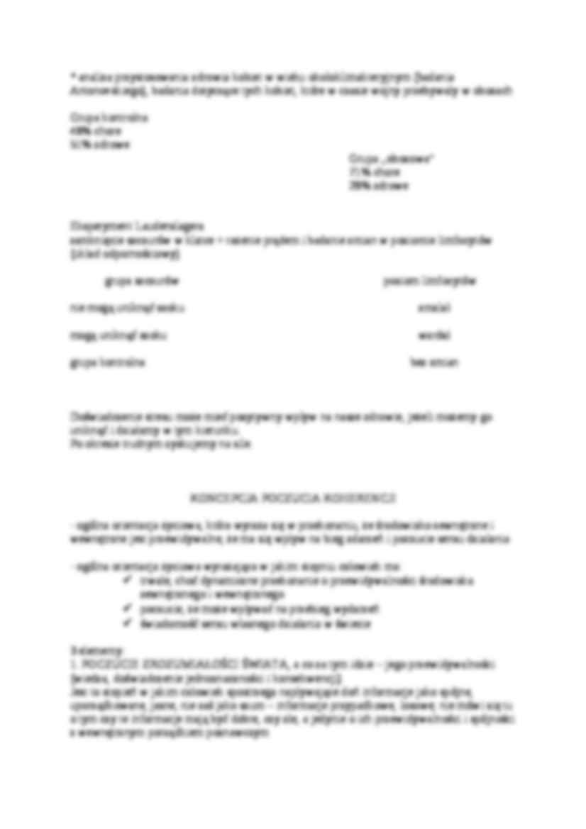 Koncepcja Martina Seligmana - omówienie - strona 3