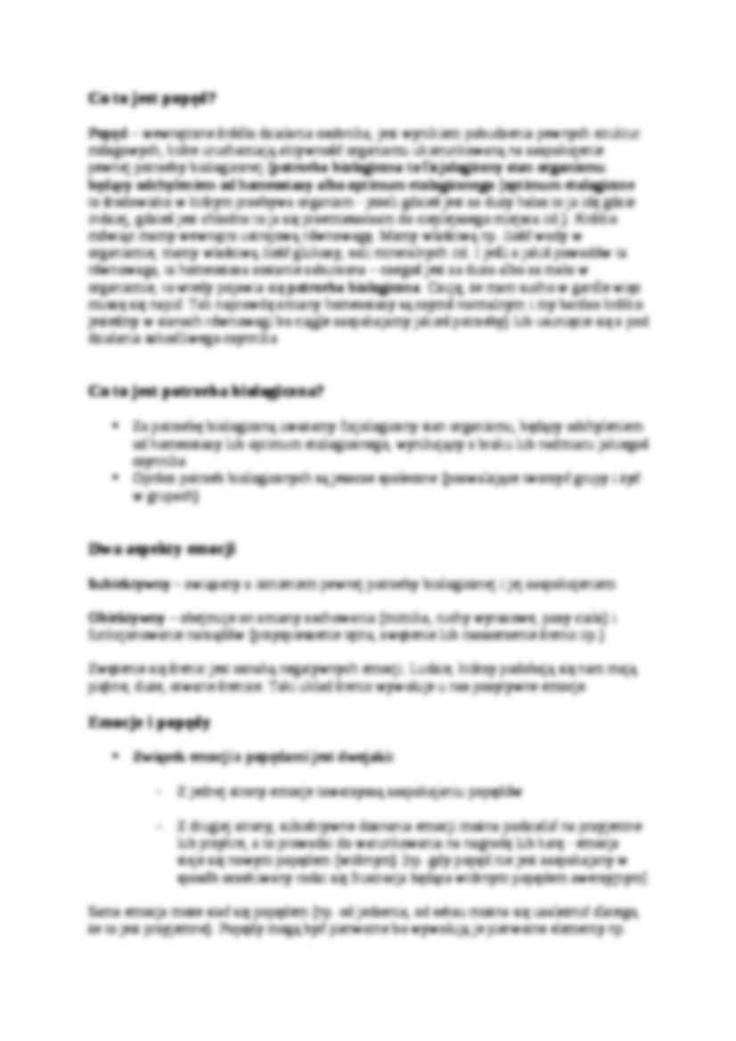 Biologiczne podstawy zachowań - wykład 3 - strona 2