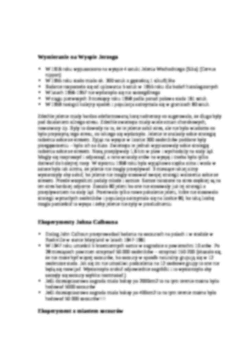 Patologia zachowań terytorialnych - omówienie - strona 2